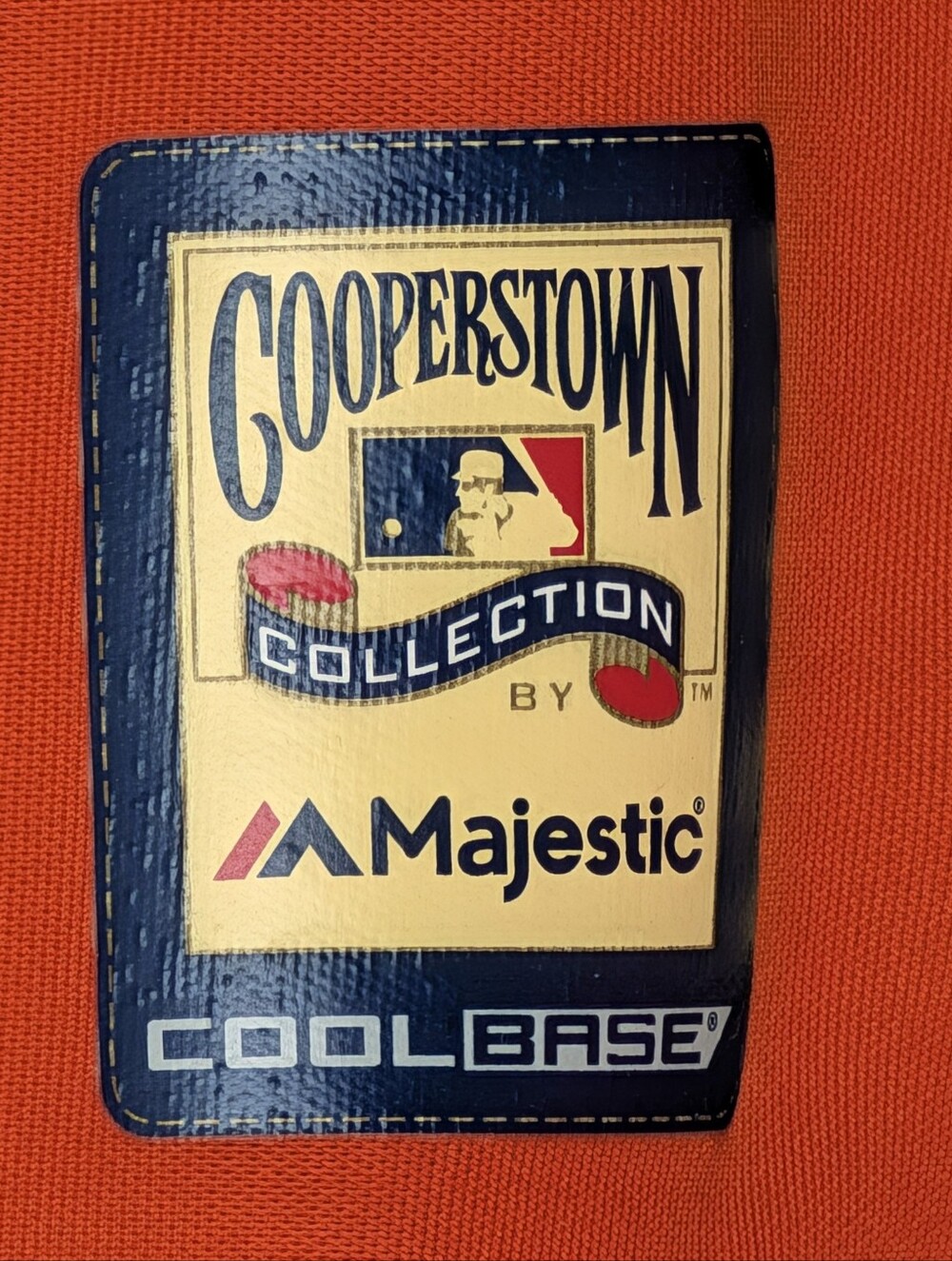 Vintage 1990s Majestic Houston Astros Tequila Sunrise Jersey Cooperstown - Picture 3 of 4